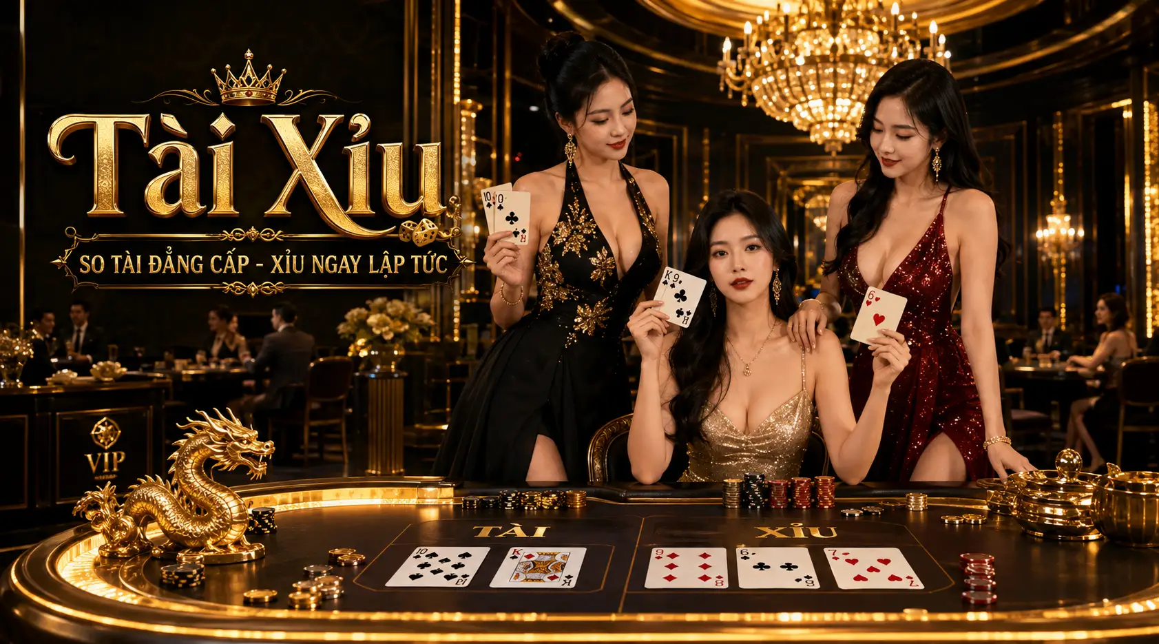 Tài Xỉu: gieo 3 xúc xắc, xem Tài hay Xỉu